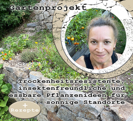 Gartenprojekt mit Rezepten- Trockenheitsresistente, insektenfreundliche und essbare Pflanzenideen für sonnige Standorte